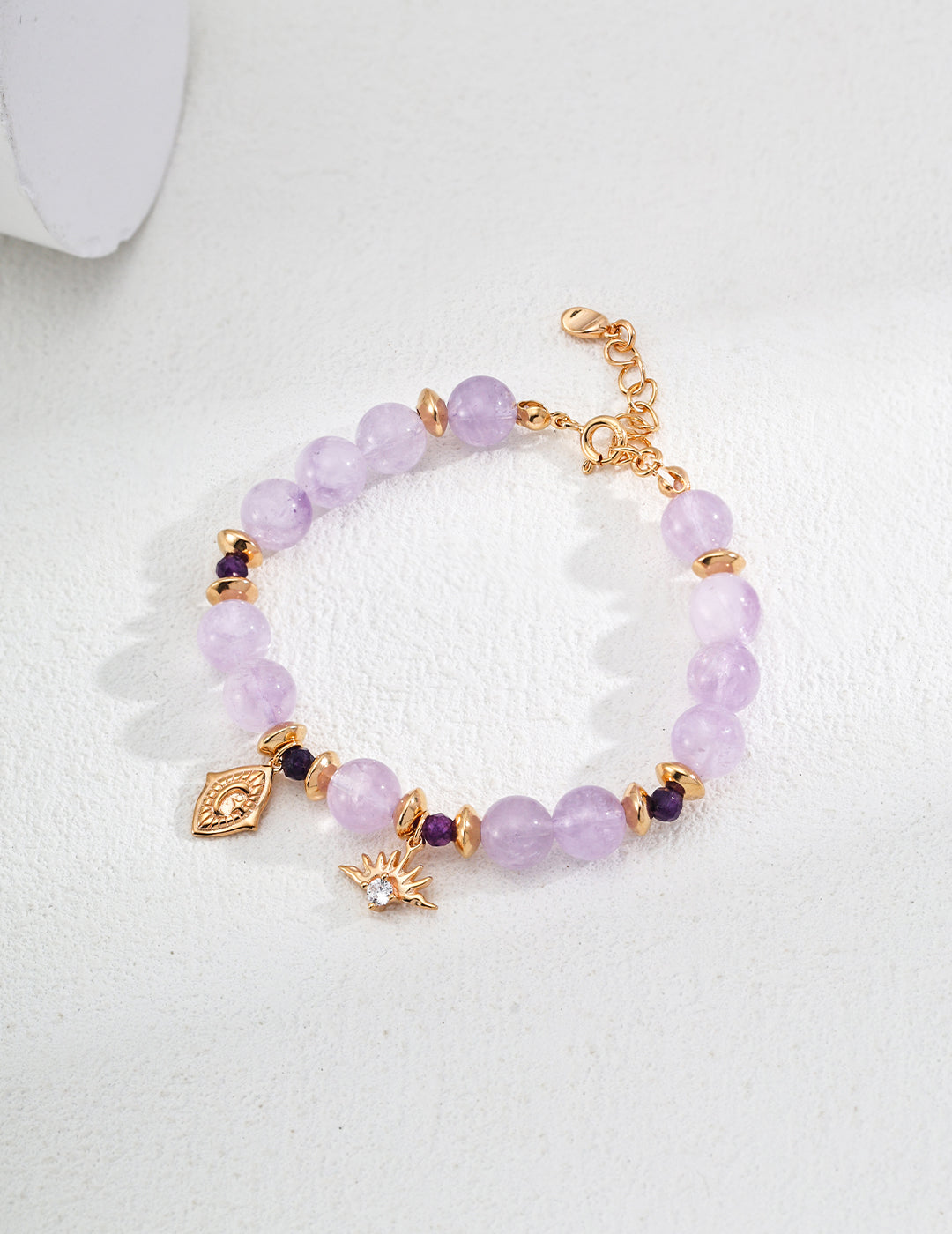 S925 Silver Amethyst Zircon Bracelet